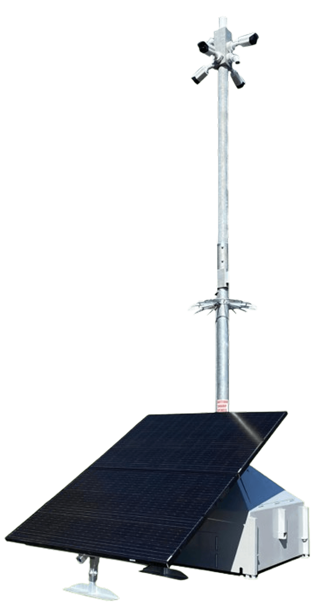 Mobile CCTV Tower